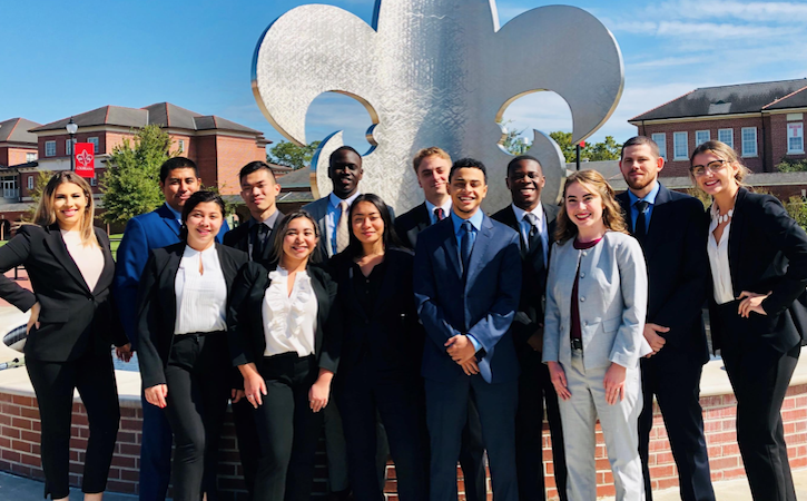 Members of the Moot Court Team